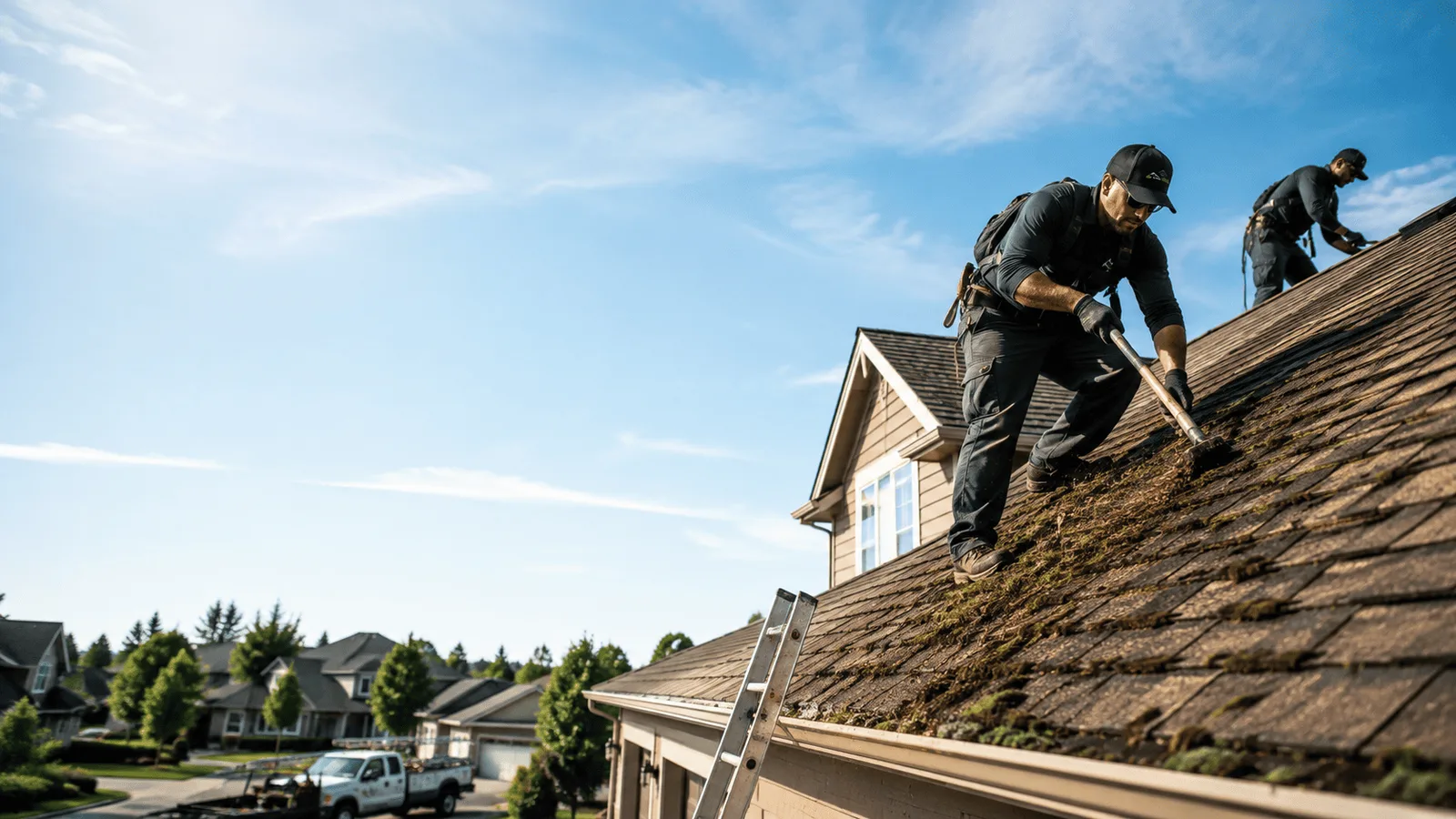 Roof Moss Removal in Forney, TX near me